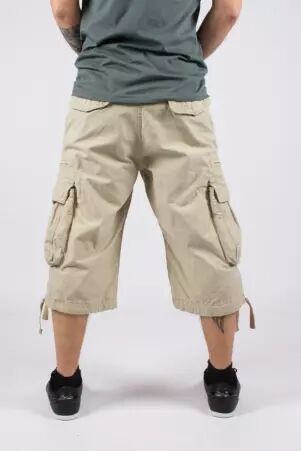 Molecule 3/4 50006 Beige pantalon Molecule 3/4 beige mod�le 50006 � la coupe moderne