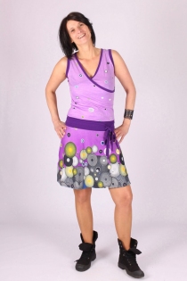 Robe Seventies Bubbles robe r&eacute;tro expressive et confortable
