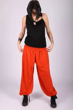 Pantalon harem basic uni pi�ce mode simple et fonctionnelle