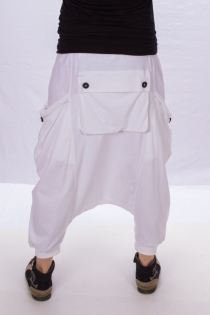 Sarouel ? Jodhpur &agrave; poches sarouel ample jodhpur fonctionnel