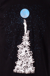 Tee shirt Climb for earth Noir