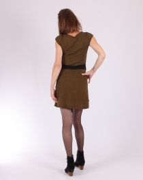 Robe Lolypop Retro moutarde robe boh&egrave;me solaire