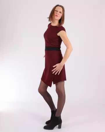 Robe Lolypop Retro bordeaux robe f�minine chic