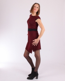 Robe Lolypop Retro bordeaux robe f&eacute;minine chic