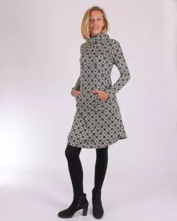 Robe Luna Marocco vert robe f�minine naturelle