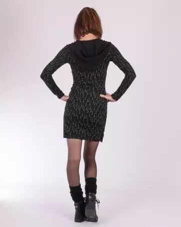 Tunique hiver capuche et zip Piko tunique hiver piko capuche zipp�e