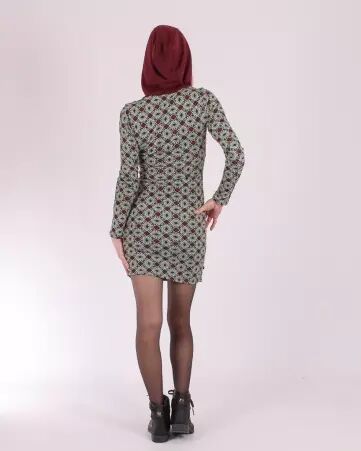 Tunique hiver capuche et zip Morocco tunique chaude zip morocco