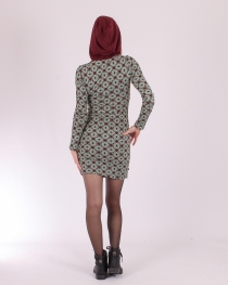 Tunique hiver capuche et zip Morocco tunique capuche morocco cocooning