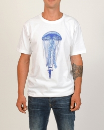 Tee shirt Jelly fish Blanc