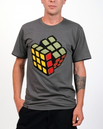 Tee shirt Rubik's cube t-shirt rubik's cube graphique pop