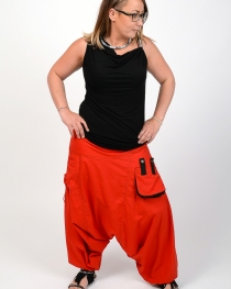 Sarouel ? Festival Rouge sarouel unisexe rouge &eacute;nergique