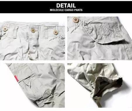 Pantalon Homme Mol�cule 54002 Beige pantalon homme Molecule beige � la coupe utilitaire