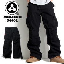 Pantalon Homme Mol&eacute;cule 54002 Noir pantalon homme noir Molecule au look urbain