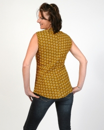 Top Aruba Diamonds Fabrics Jaune
