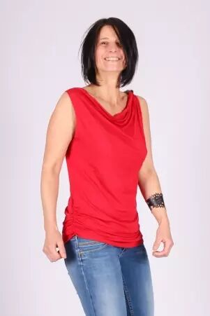 Top Andamaya Rouge top andamaya rouge lumineux