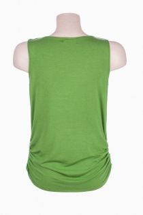 Top Andamaya Vert amande top vert amande coupe fluide