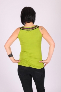 Top Liloo uni Vert Pistache top lumineux pistache