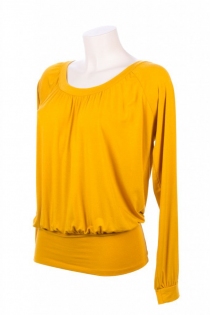 Top blousant Yogya Jaune