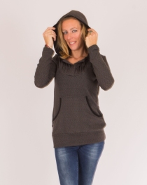 Sweat Nova Stripes Gris sweat ray&eacute; gris esprit graphique