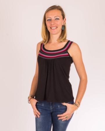 Top Liloo uni Noir 2 top uni noir essentiel
