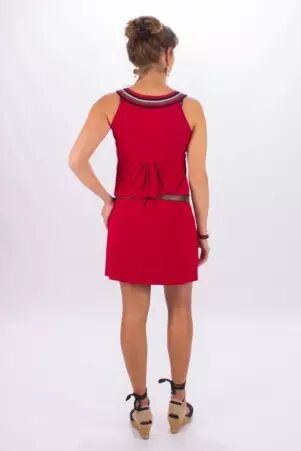 Tunique Liloo pop Rouge tunique liloo pop rouge vibrante