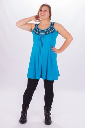 Tunique Liloo pop Turquoise tunique liloo pop turquoise fra�che