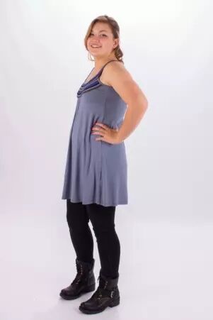 Tunique Liloo pop Gris Clair tunique liloo pop gris clair