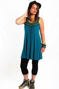 Tunique Liloo pop P&eacute;trole