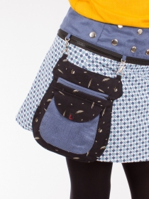 Jupe r&eacute;versible Mixity Stellar courte mod&egrave;le court r&eacute;versible &agrave; l'esth&eacute;tique contemporaine