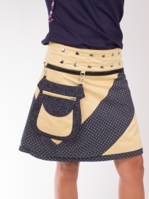 Jupe r&eacute;versible Mixity Honey mi-longue jupe r&eacute;versible mi-longue &agrave; la silhouette &eacute;quilibr&eacute;e