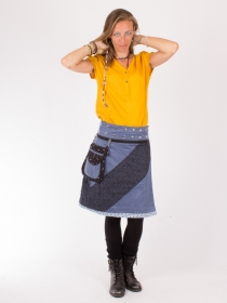 Jupe r&eacute;versible Mixity Stellar longue pi&egrave;ce mode longue au caract&egrave;re visuel affirm&eacute;