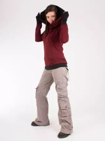 Pantalon Femme Mol�cule 45062 Gris pantalon fonctionnel � l'allure contemporaine
