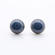 Puce d'oreille mandala serenity bijou apaisant et symbolique