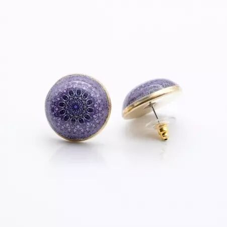 Puce d'oreille witchery mandala bijou �sot�rique graphique