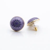 Puce d'oreille witchery mandala boucles mandala mystique