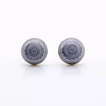 Puce d'oreille puri mandala puces mandala puri graphique