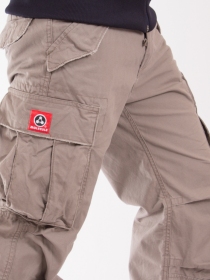 Pantalon Homme Mol&eacute;cule 54002 Gris v&ecirc;tement utilitaire masculin au ton neutre