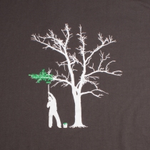 Tee shirt Spring Tree Gris fonc&eacute;