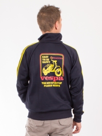 Veste Vespa Vintage Bleu et jaune