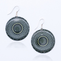 Boucle d'oreille Taima Mandala accessoire bijou au look tendance