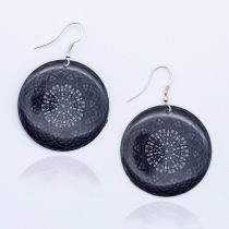 Boucle d'oreille Mandala Mystery accessoire bijou au style raffin&eacute;