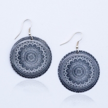 Boucle d'oreille Puri Mandala accessoire bijou au style &eacute;l&eacute;gant