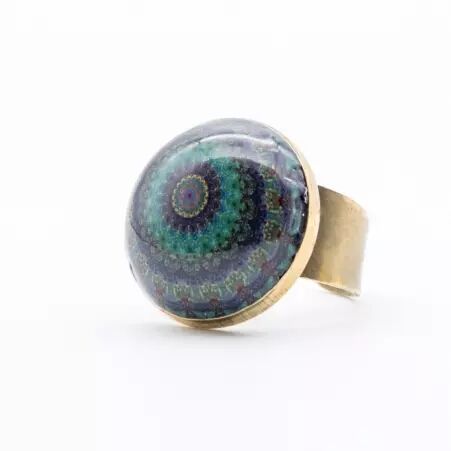 Bague Joy Mandala cr�ation au caract�re artistique affirm�