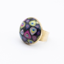 Bague Peacock cr&eacute;ation de caract&egrave;re au style distinctif