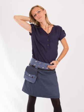 Jupe r�versible Jag Design Stellar longue jupe r�versible longue � l'imprim� Stellar