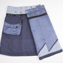 Jupe r&eacute;versible Jag Design Stellar longue pi&egrave;ce mode longue au caract&egrave;re visuel fort