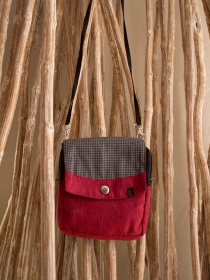 Jupe r&eacute;versible Jag Design Madras longue jupe femme au tomb&eacute; naturel