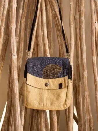 Jupe r�versible Jag Design Honey courte pi�ce mode r�versible au style color� et chaleureux