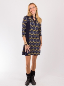 Robe Yuppi Diamond robe fluide f&eacute;minine au style affirm&eacute;