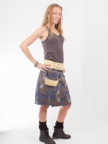 Jupe r&eacute;versible Stripes mix Honey longue jupe r&eacute;versible longue &agrave; rayures Honey